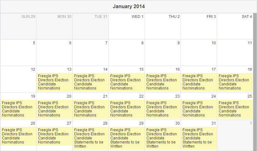 Freegle IPS Directors 2014 Elections - January Calendar.png